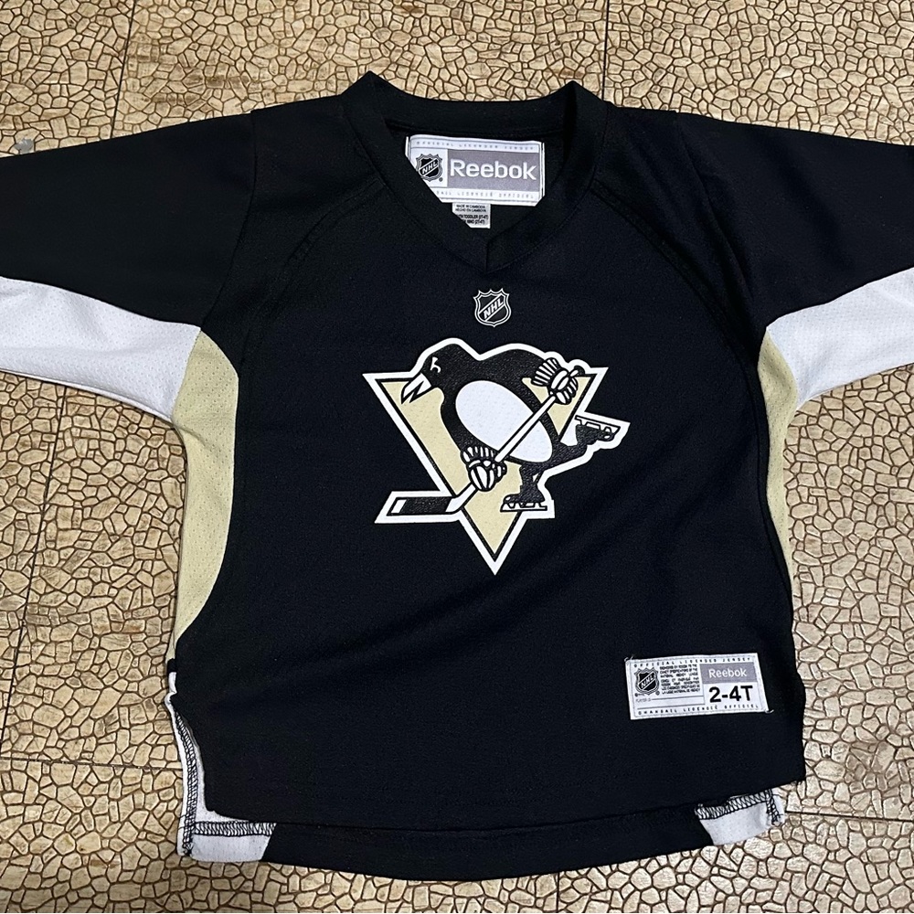 2t-4t pittsburgh penguins jersey kids